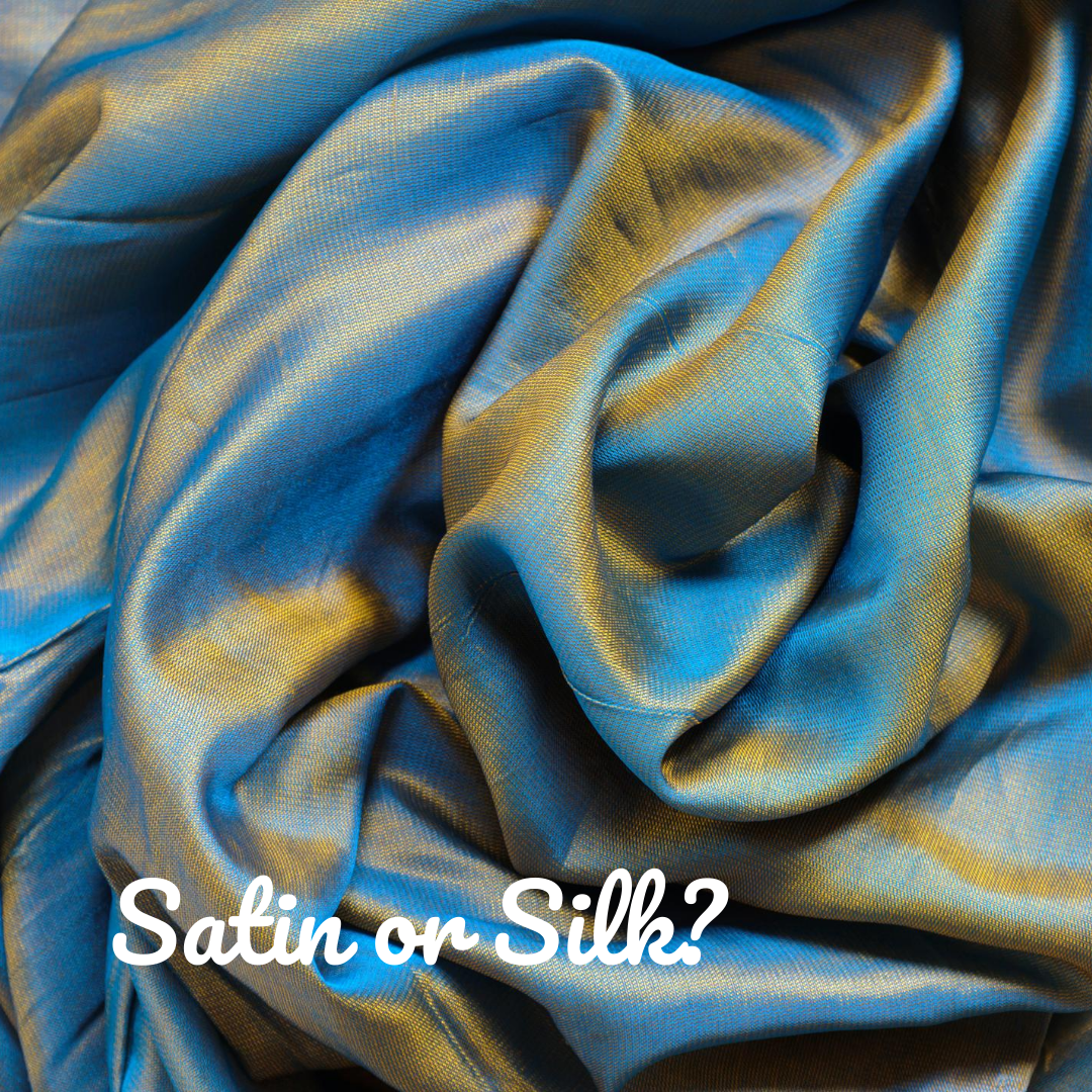 This decorative two-tone silk fabric is very decorative and would work well as a headscarf