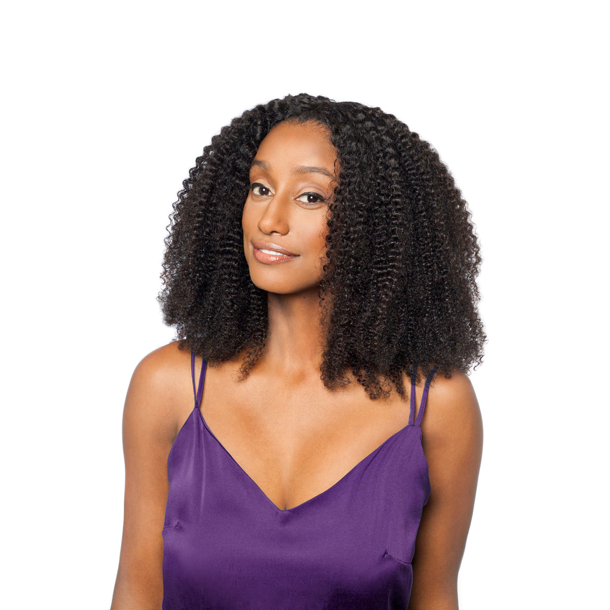 NEW!! Try our afro curly frontal to complete your natural look