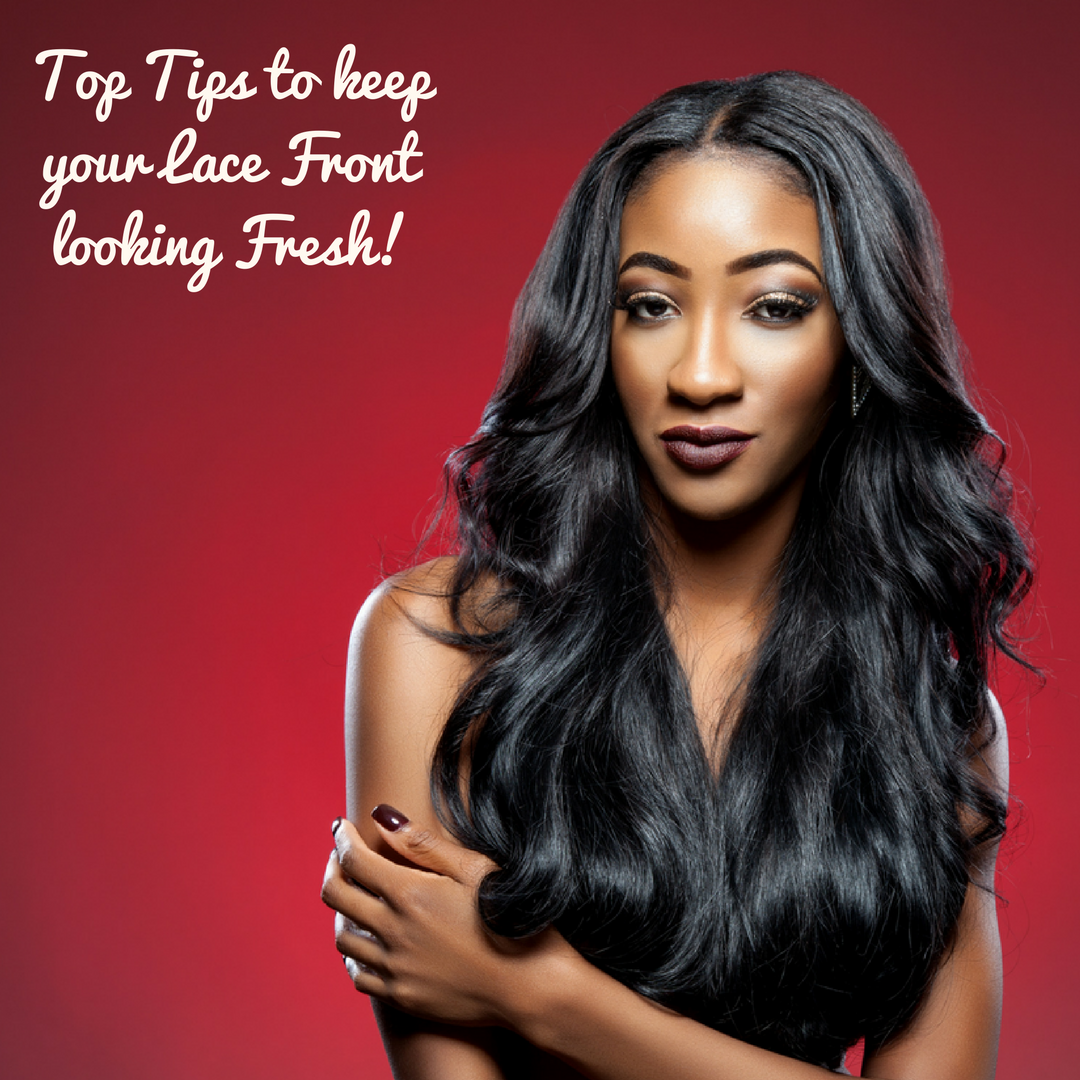 Human hair frontal maintenance