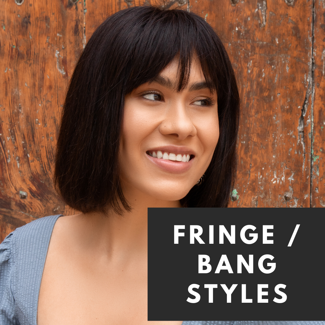 Fringe bangs hair extensions