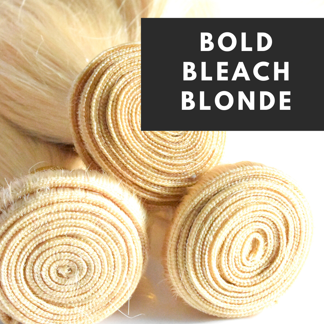 Bold Bleach Blonde 613 Hair Extensions Luxeriva