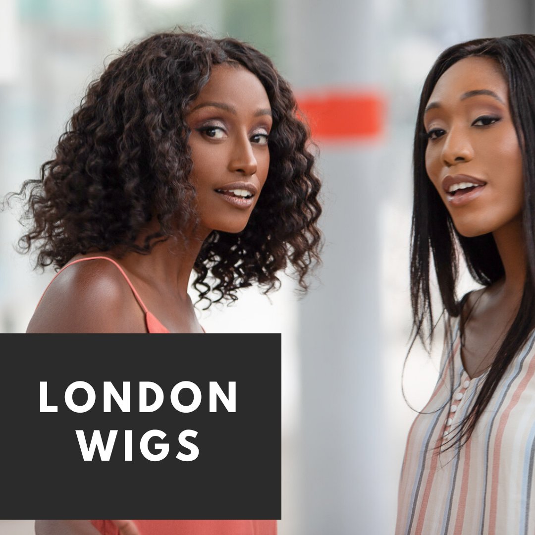 A collection of machine-made human hair wigs for longer lasting wear