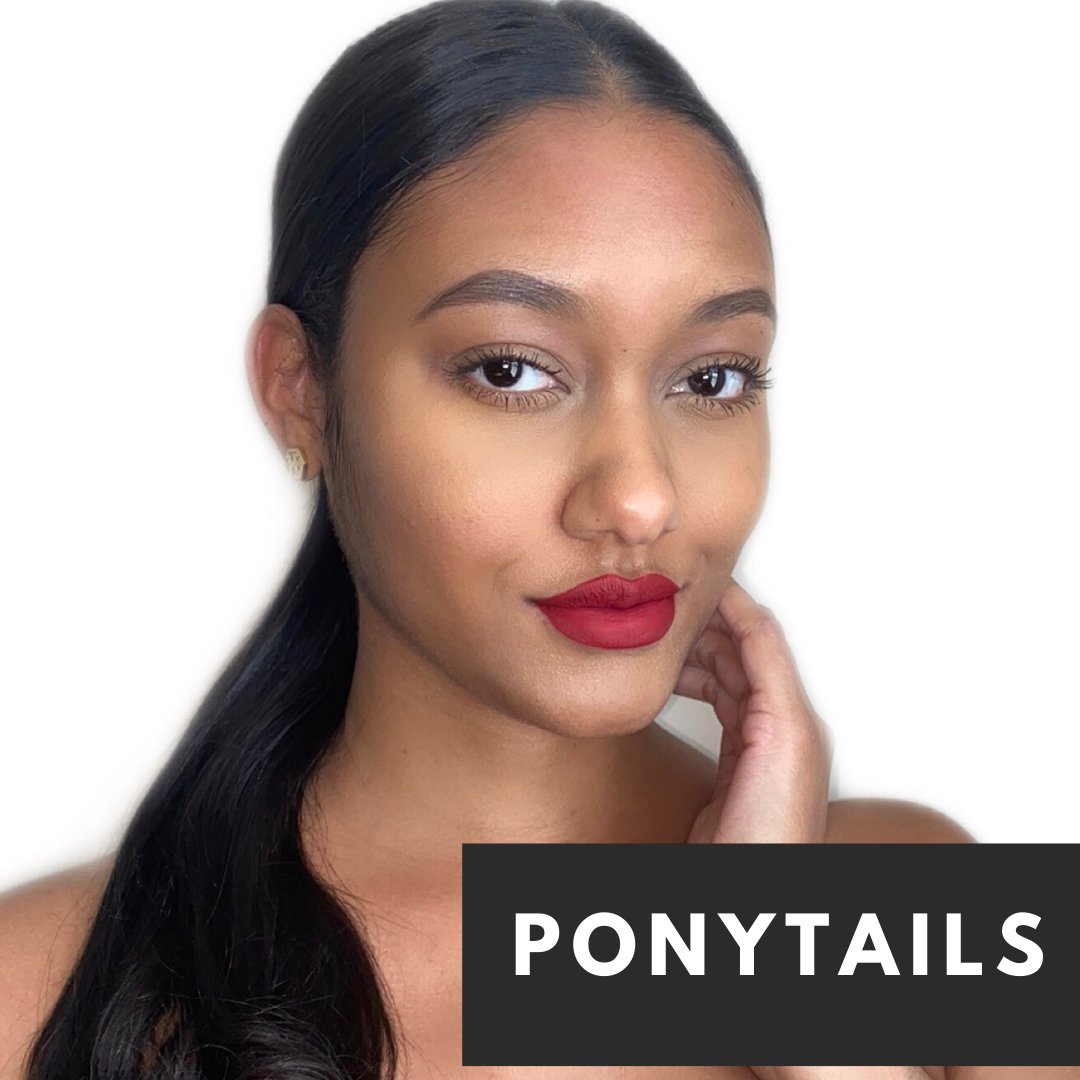Clip in ponytail hair extensions in stock and sold online