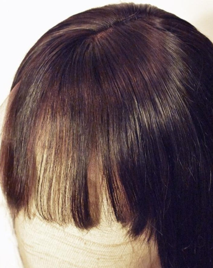 Vicky | Bob Fringe Wig - Black Chocolate