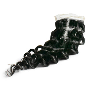 Our deep wave closures are made with premium Luxeriva hair