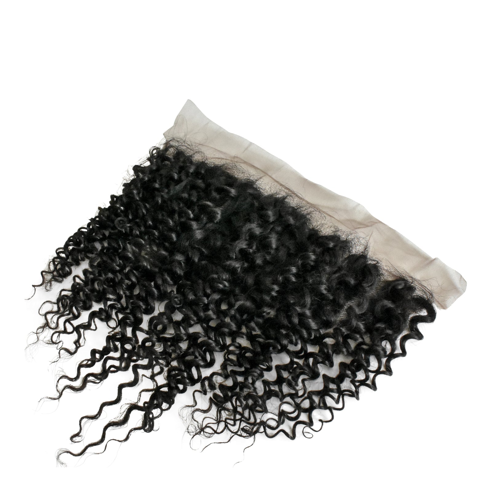 The kinky curly frontal gives you full coverage and blends well with your own hairline