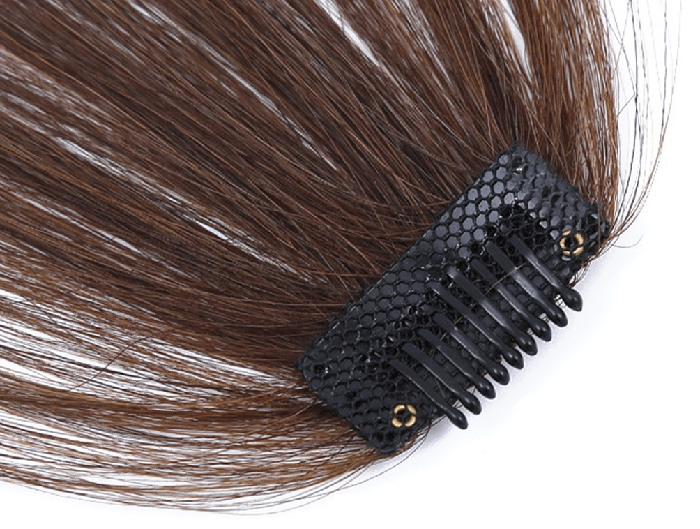 Instant Fringe Fine Clip In Bangs Luxeriva