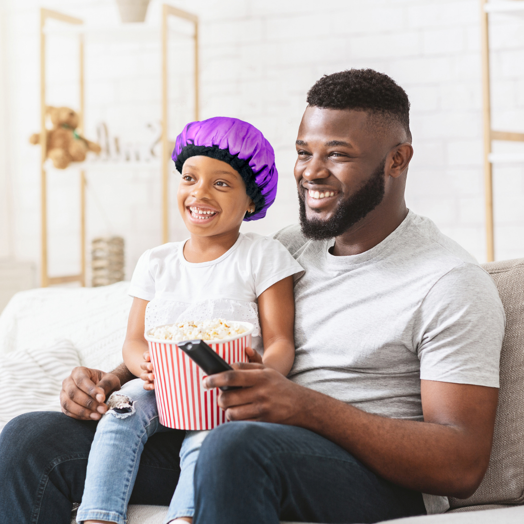 Lava Cap Heat Cap Kit | Purple Jacaranda Curly Kids