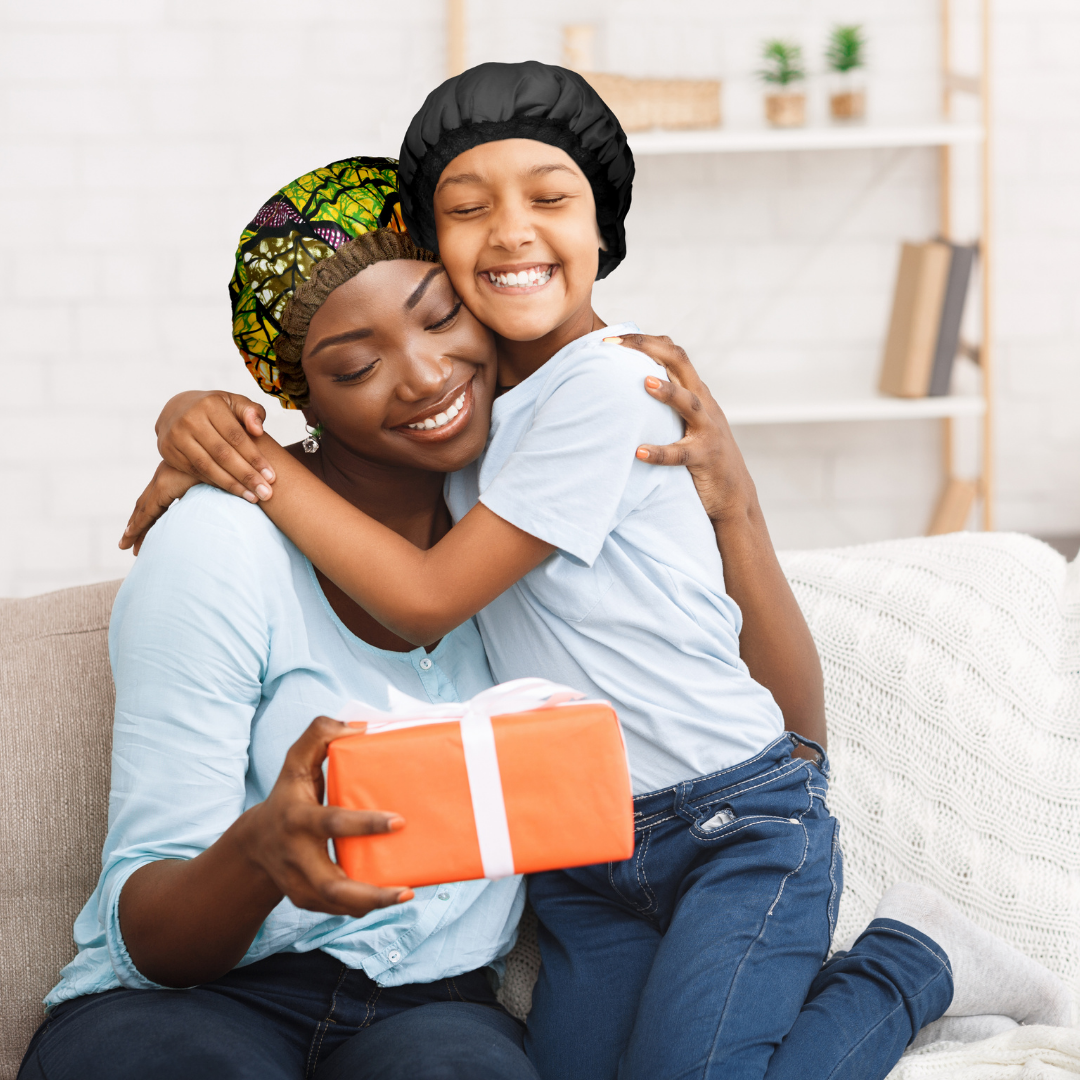 Lava Cap MINI Heat Cap Kit | Black Onyx Curly Kids