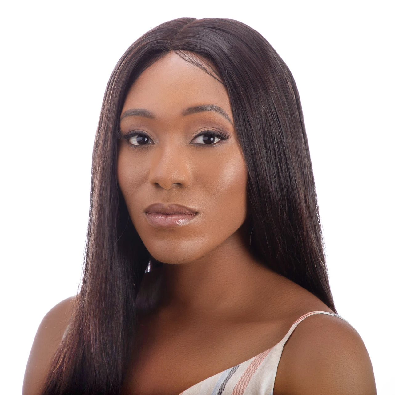Amina Wig | Sleek Straight | Premium Straight hair | 3 Natural Shades | luxeriva