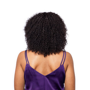 Kinky curly hair gives you a great volume boost and the curl definition looks all-round amazing