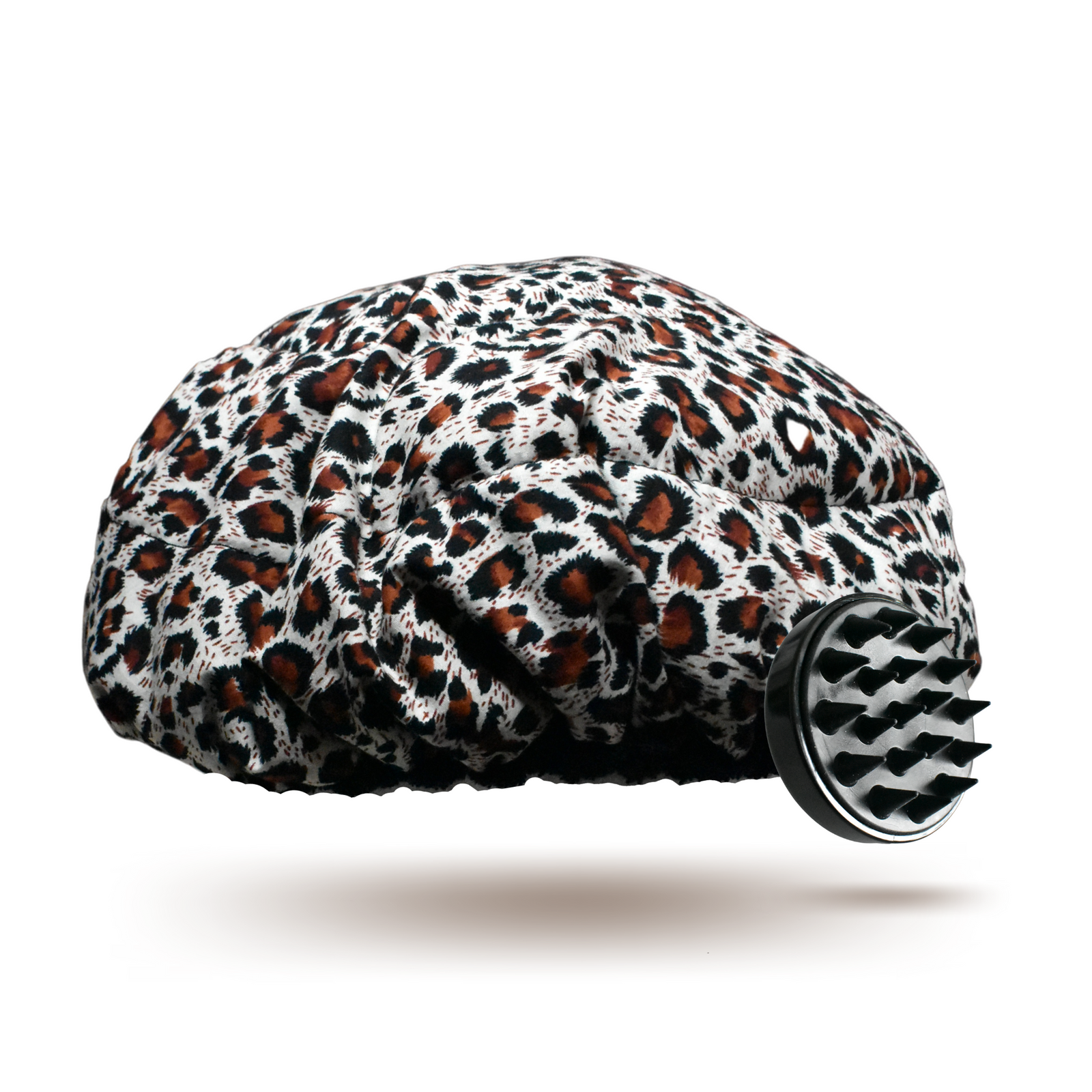 Lava Cap Reusable Hair Treatment Heat Cap & Scalp Massager Kit - Safari