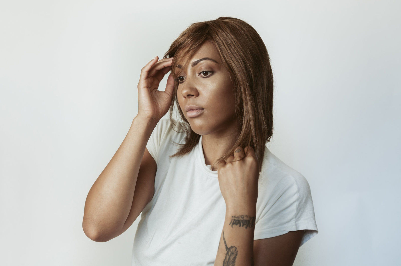 Vicky | Bob Fringe Wig - Caramel Frappe