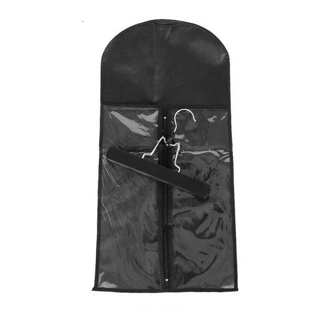 Protective hair extensions carrier perfect for wigs or clip-in storage